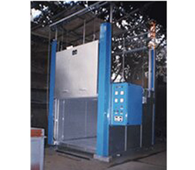Vertical Operated Sliding Door